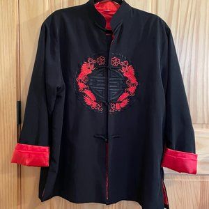 Gorgeous Asian Embroidered Kimono - image 1